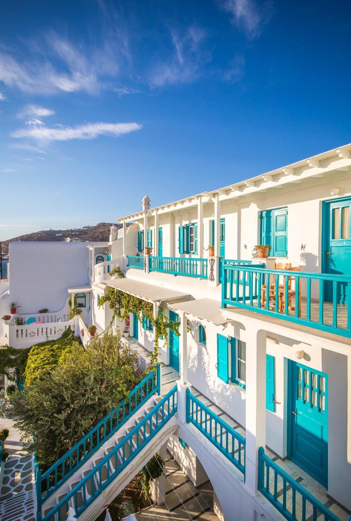 Pension Marias Sea View Mykonos Town Buitenkant foto