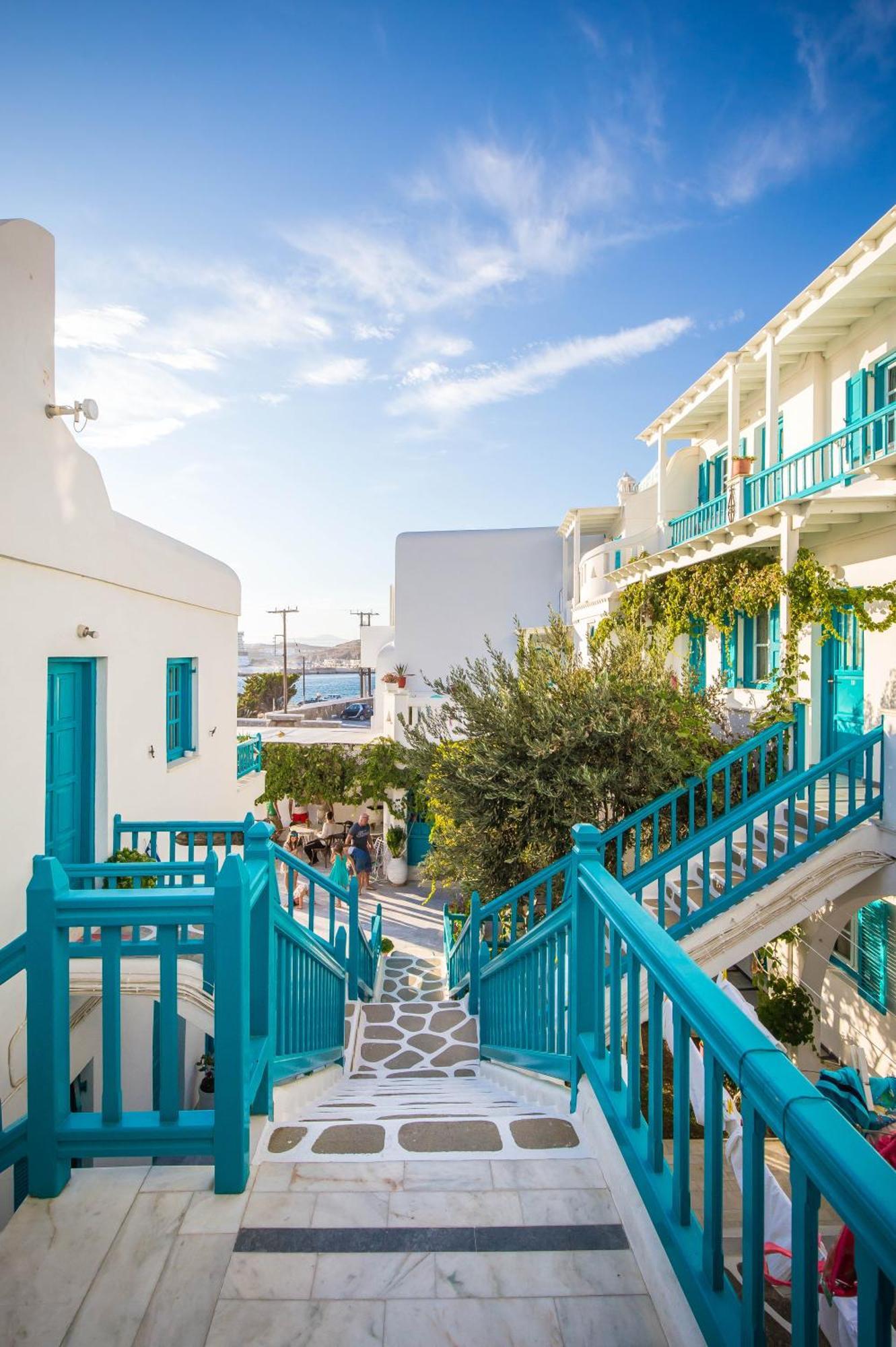 Pension Marias Sea View Mykonos Town Buitenkant foto